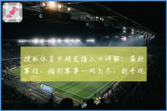 搜狐体育中超直播入口详解：最新赛程、精彩赛事一网打尽，新手观看指南必看